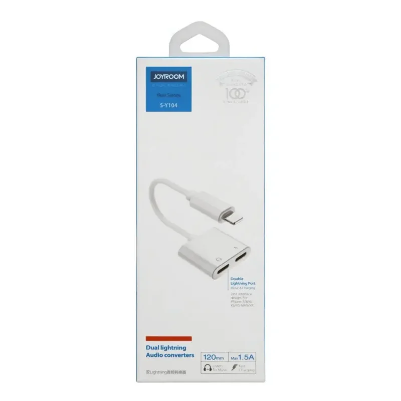 JOYROOM Duplo Conversor de Audio Lightning - Image 2
